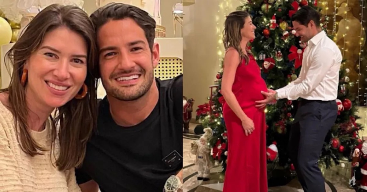 Rebeca Abravanel e Alexandre Pato celebram nascimento do primeiro filho