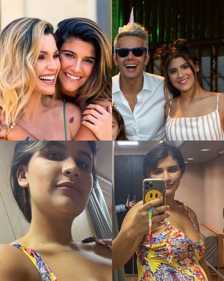 Aos 21 anos, filha de Flávia Alessandra aparece com barrigão de ‘grávida’ e deixa fãs pasmos