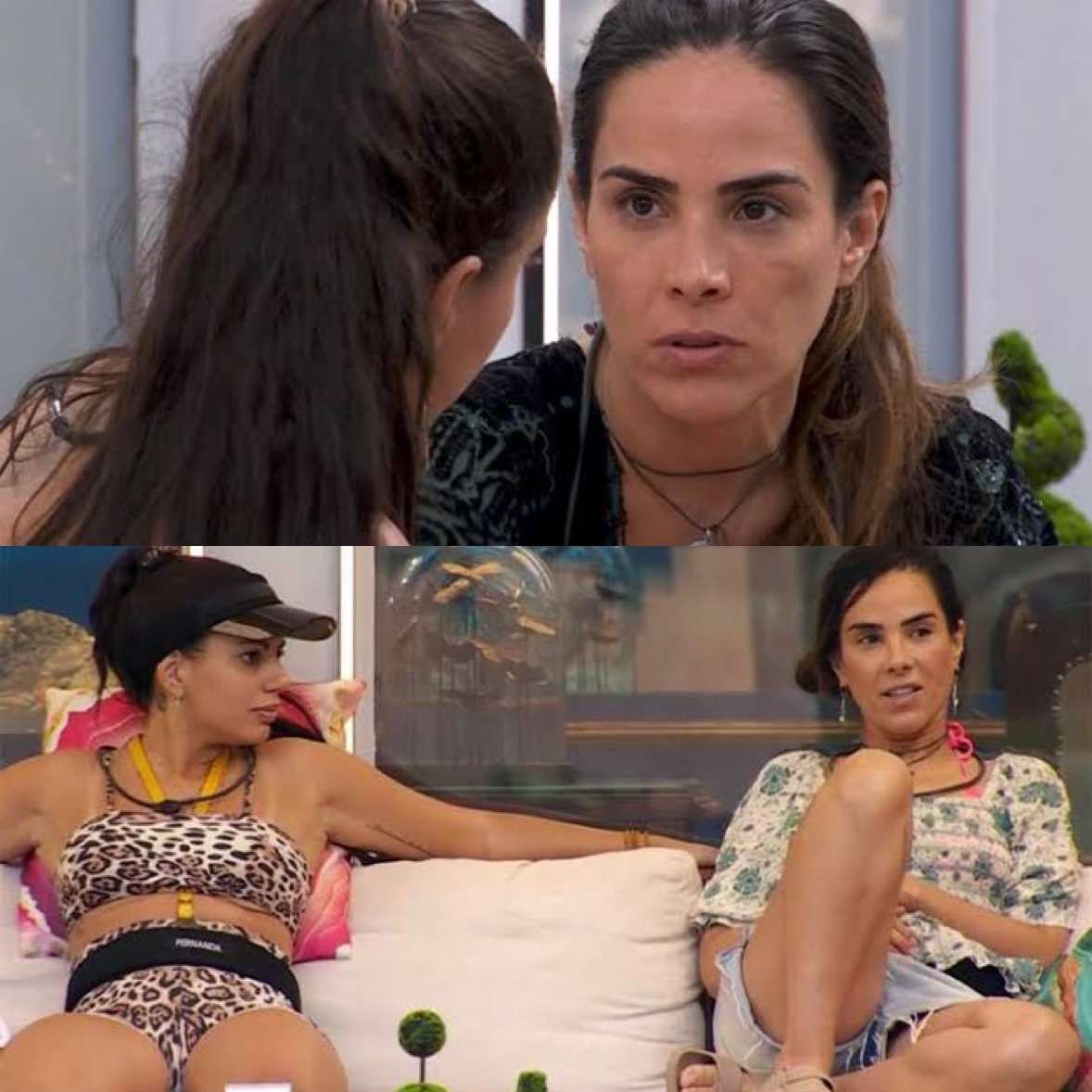 ‘Tudo o que o Davi faz incomoda, né?’, dispara Fernanda a Wanessa