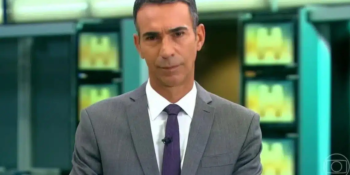 César Tralli deixa comando de jornal e Globo define substituta