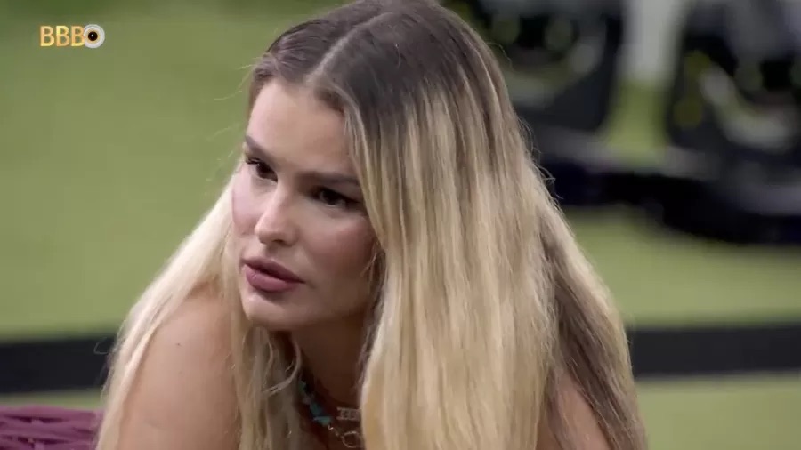 ‘Infelizmente é um dos favoritos’, diz Yasmin sobre Davi