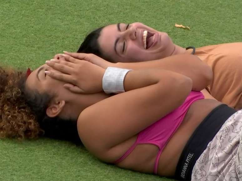 BBB 24: Fernanda e Pitel debocham de fim de casamento de Lucas