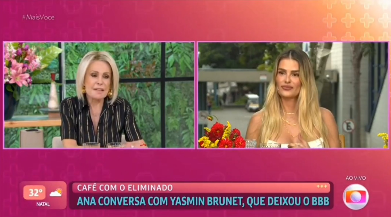 Ana Maria Braga é massacrada por entrevista com Yasmin e suposta crítica a Davi, do BBB 2024