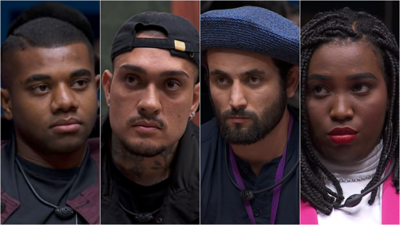 BBB 24: Davi, MC Bin Laden, Matteus e Leidy Elin formam paredão quádruplo