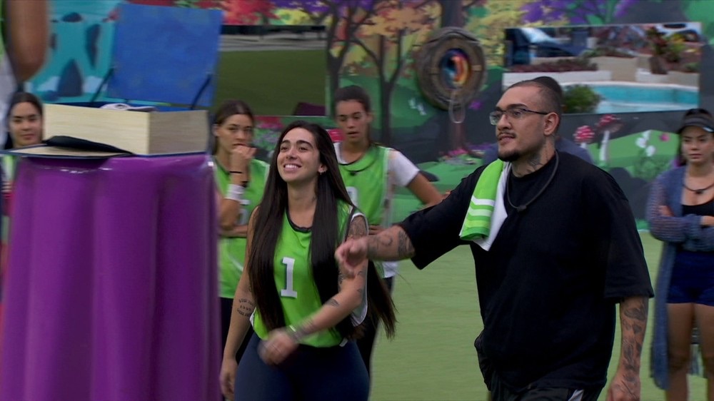 BBB 24: Giovanna e MC Bin Laden recebem o Castigo do Monstro