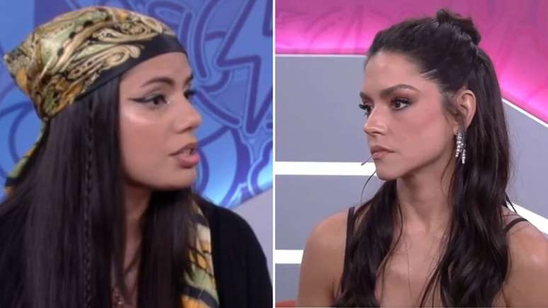 ‘BBB 24’: Eliminada, Fernanda critica mau-humor de Thais Fersoza ao vivo: ‘Uma olhada’