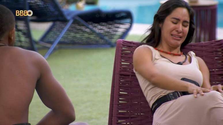 ‘BBB 24’: Pressionada por Davi, Isabelle se desespera e chora: ‘Meu Deus…’