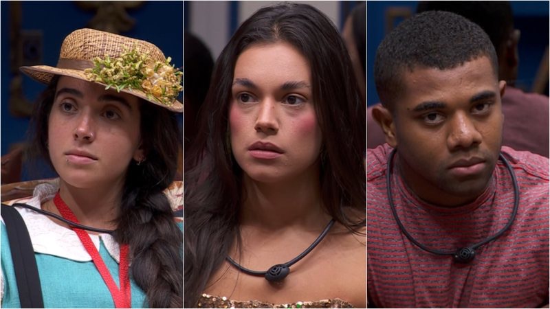 BBB 24: Giovanna, Alane e Davi se enfrentam no décimo oitavo paredão