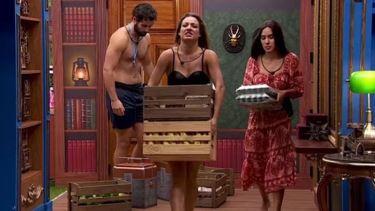 BBB 24: Brothers recebem comida e comemoram o fim do Tá Com Nada