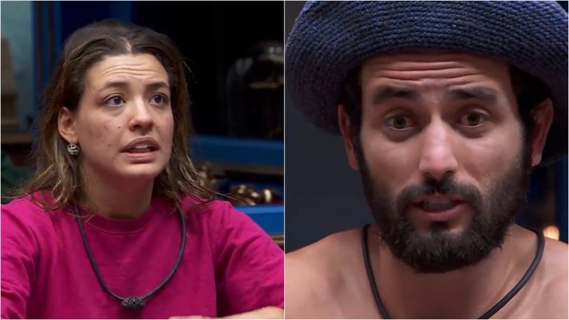 BBB24: Bia se explica para Matteus sobre reação ao possível romance: “Medo”