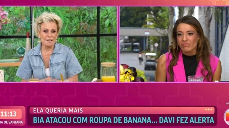 Ana Maria Braga repreende Beatriz e alfineta: ‘Não aprendeu com o erro’