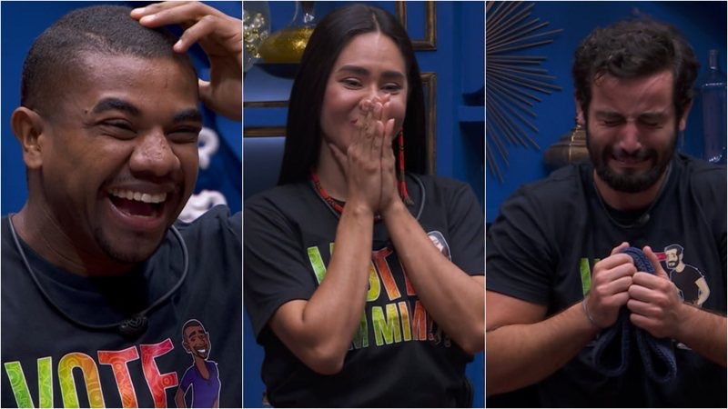 BBB 24: Ao vivo, finalistas se emocionam ao receber recado dos familiares