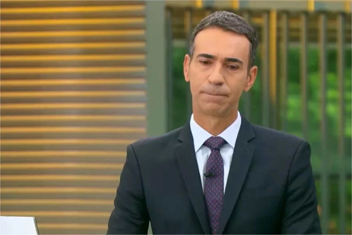 César Tralli não tem motivos para sorrir, e Globo recebe triste notícia