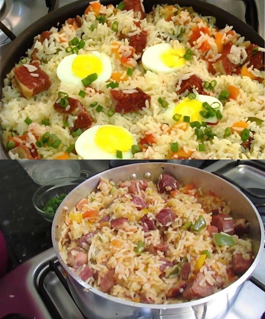 Arroz Carreteiro: Receita simples de preparar e muito saborosa… Ver mais