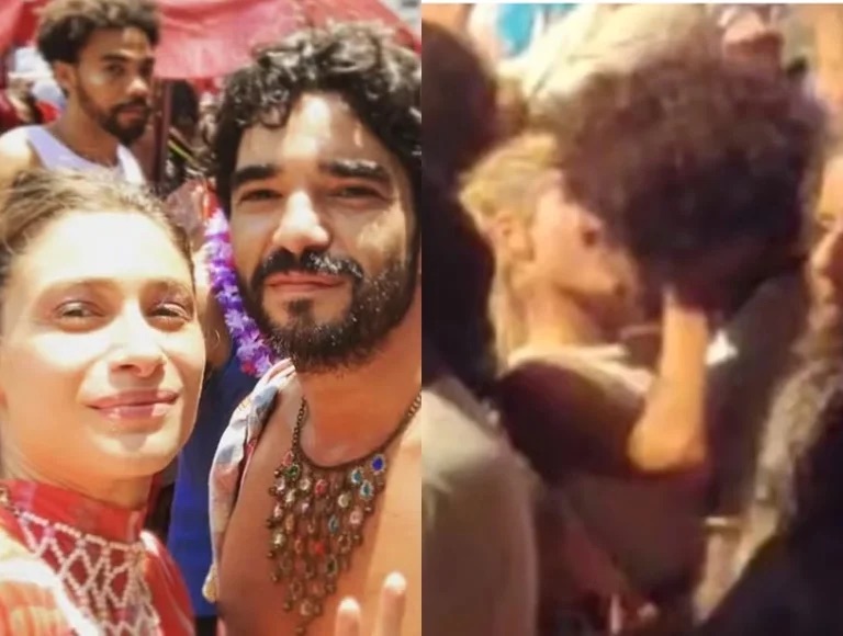 Caio Blat comenta flagra de sua esposa beijando filho de Cássia Eller