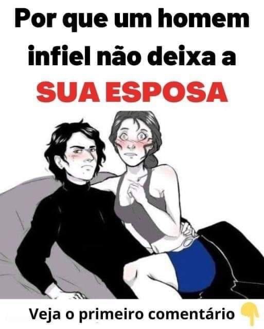 Principa!s motivos pelos quais o homem infiel não deixa sua esposa…Ver mais