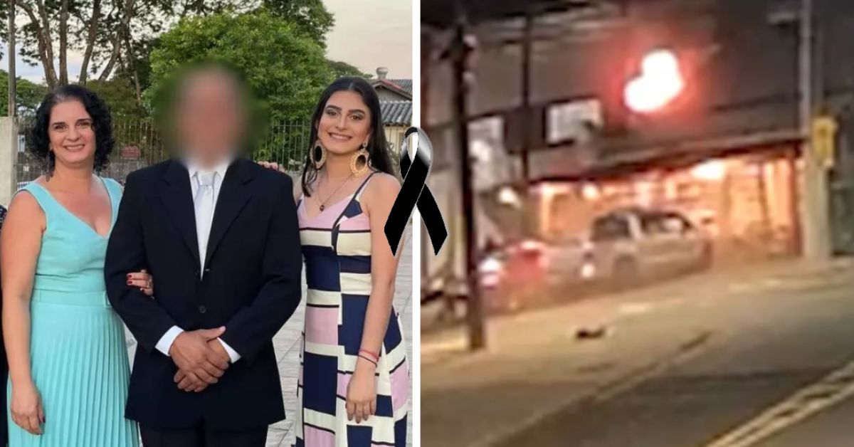 Empresário que perdeu filha e esposa em acidente em restaurante no PR está em estado grave; vídeo mostra outro ângulo do acidente