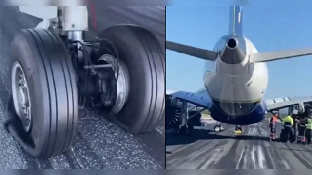 Aeroporto de Florianópolis fecha depois de avião apresentar dano ao pousar 