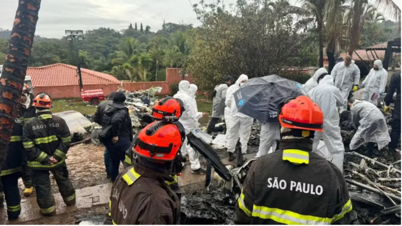 Só Veja Se Tiver Estômago!!! Avião de Vinhedo, Primeira Imagem Após Acidente: Muit…Ver Mais