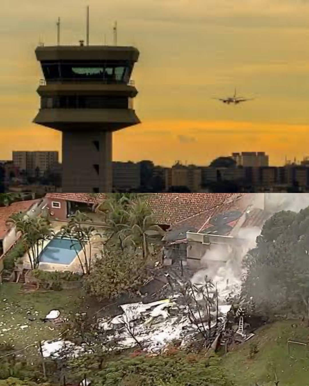 Torre de controle não teria permitido a baixa na altitude do avião que caiu no interior de SP