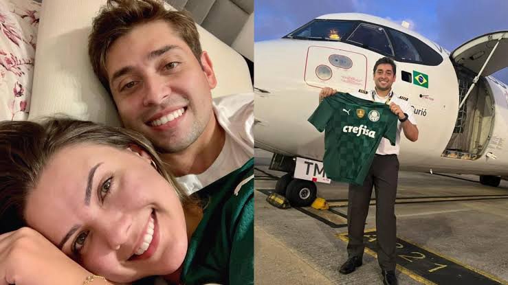 Namorada de piloto do avião que caiu homenageia amado após tragédia: “Te amo como nunca amei ninguém”