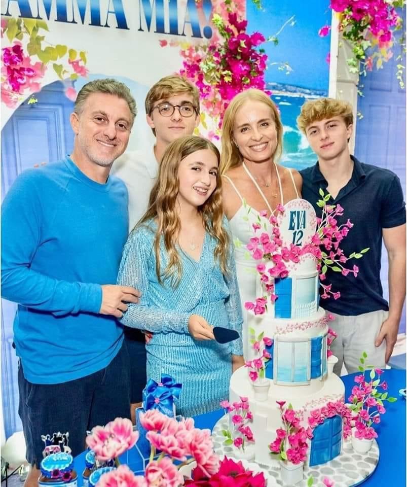 Este foi o valor do colar que Eva Huck usou na sua festa de aniversário; filha de Angélica fez 12 anos