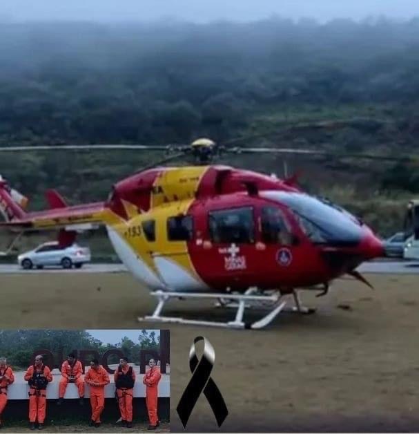 Quem eram as vítimas da queda do helicóptero dos bombeiros, um dos socorristas atuou no resgate as vítimas da tragédia em Brumadinho (MG)