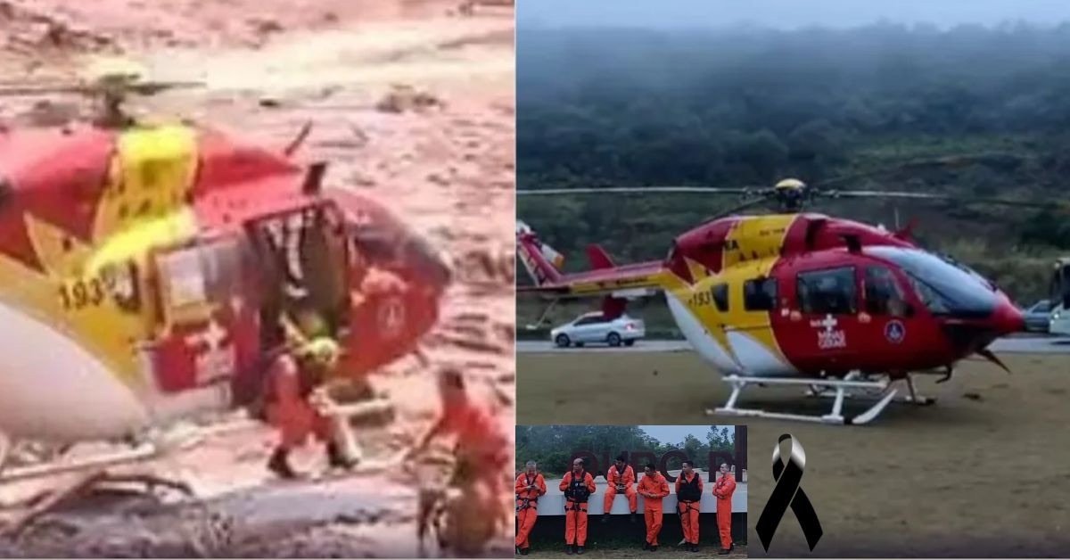 Quem eram as vítimas da queda do helicóptero dos bombeiros, um dos socorristas atuou no resgate as vítimas da tragédia em Brumadinho (MG)