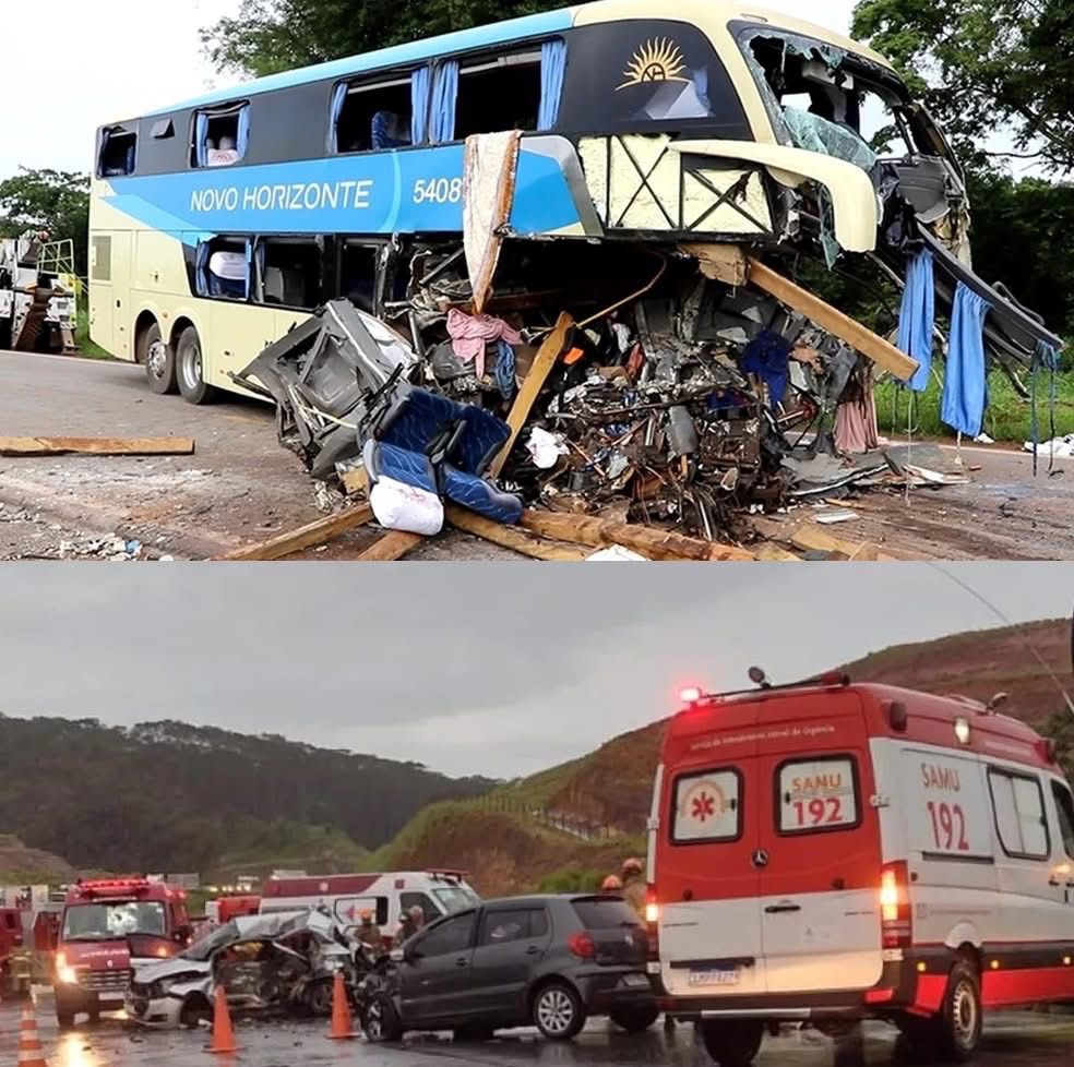 Segunda de luto: Grave acidente de ônibus deixa mais de 20 alunos mortos, eles t… Ver mais