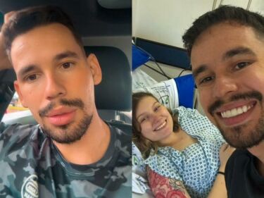 Marido de Isabel Veloso atualiza estado de saúde dela e revela que filho está na UTI