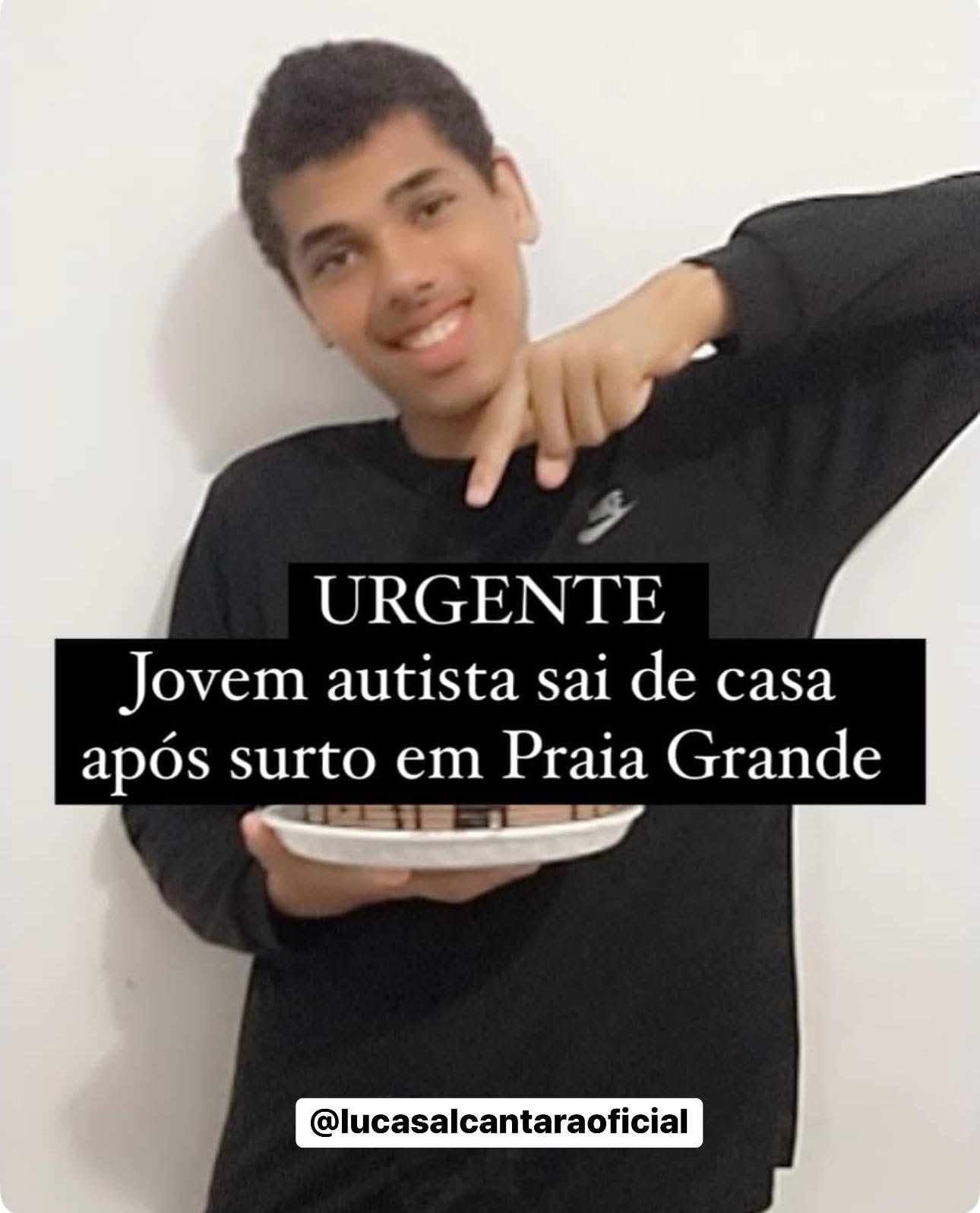 Urgente! Jovem autista some após surto